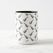  akoestische gitaren KLANT ACHTERGROND KLEUR Tweekleurige Koffiemok (Center)