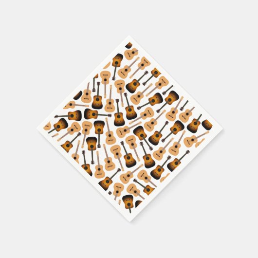 Akoestische gitaren servet (Hoek)