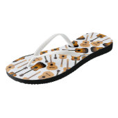 Akoestische gitaren teenslippers (Schuin)