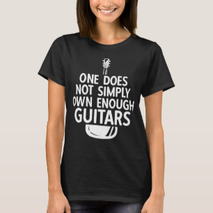 Akoestische gitarist voor een muzikant Gitarist 1 T-shirt