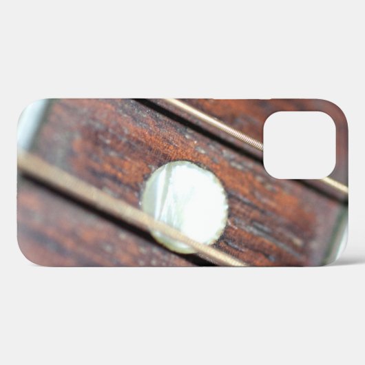 Akoestische Guitar Fret Hoesje-Mate iPhone Case (Achterkant (horizontaal))