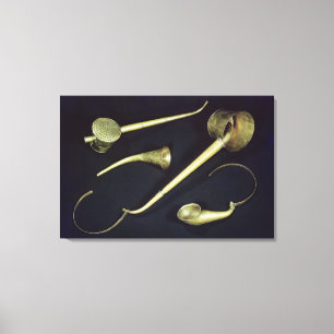akoestische instrumenten canvas afdruk
