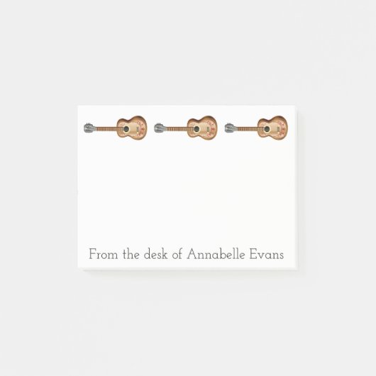 Akoestische Mexicaanse gitaren personaliseren Post-it® Notes (Voorkant)