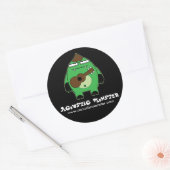 Akoestische Monster Stickers - groot formaat (Envelop)