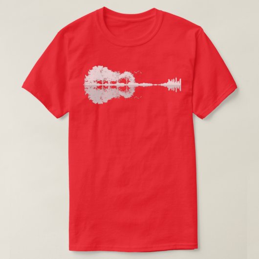 Akoestische spiegels voor de reflectie over de nat t-shirt (Design voorkant)