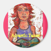 Akoestische tonijnen Magnet (Voorkant)