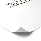 Akoestische trommels binnenin (anatomie van de men poster (Hoek)