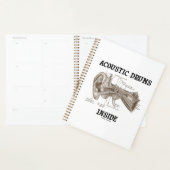 Akoestische trommels in de anatomie van het mensel planner (Display)