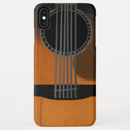 akoestische vintage gitaar Case-Mate iPhone case (Achterkant)