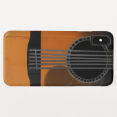 akoestische vintage gitaar Case-Mate iPhone case (Achterkant (horizontaal))