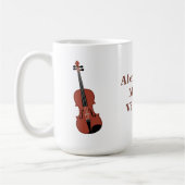 Akoestische Viool Koffiemok (Links)