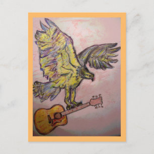 Akoestische visaHawk akoestisch hoog Briefkaart