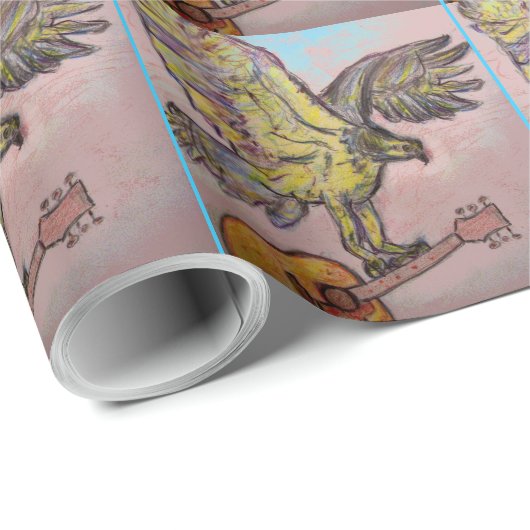 Akoestische viviaan cadeaupapier (Rol Hoek)