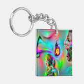 Akoestofobie Sleutelhanger (Voorkant Links)