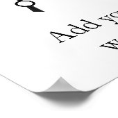 AKOFENA | Symbool Adinkra Courage en Valor Poster (Hoek)