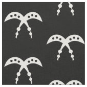 AKOFENA | Symbool Adinkra Courage en Valor Stof (Close Up)