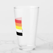 Akoiseksueel Akoiromantisch Trots Glas (Links)