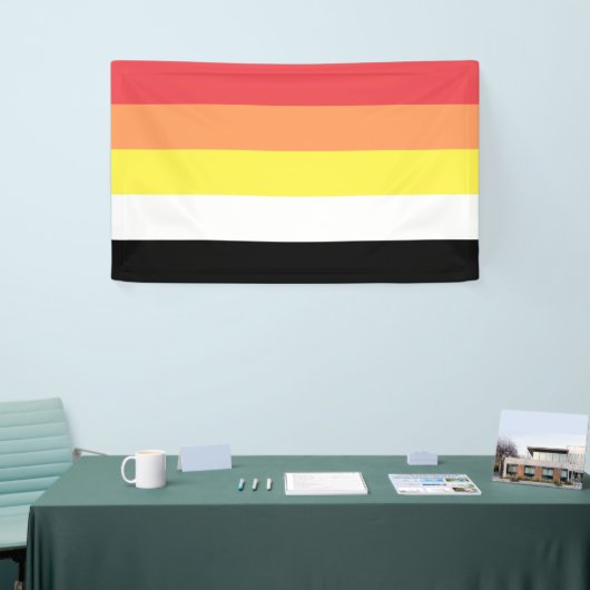 Akoisexual Akoiromantic Pride Spandoek (Beurs)