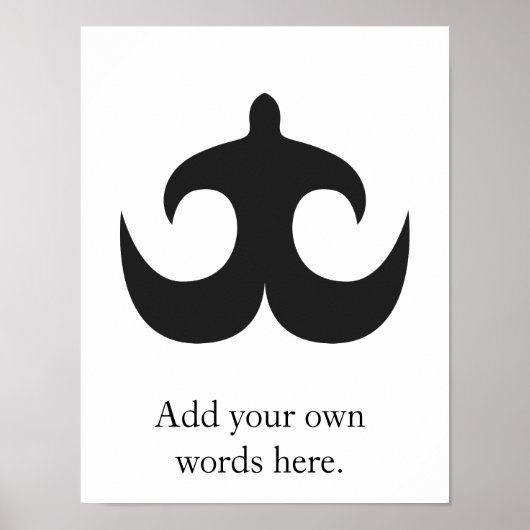 AKOKO NAN | symbool van de verzorging en de discip Poster (Voorkant)