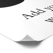 AKOKO NAN | symbool van de verzorging en de discip Poster (Hoek)