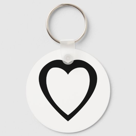 Akoma | Symbool voor patiënt- en tolerantiewit Sleutelhanger (Voorkant)