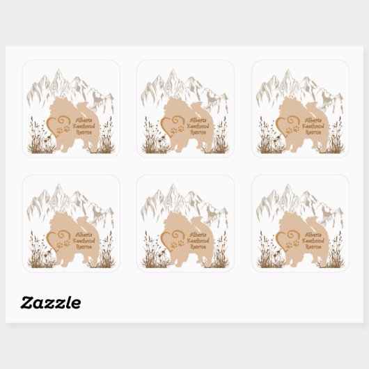 AKR Logo - Goud - Stickers (Vel)