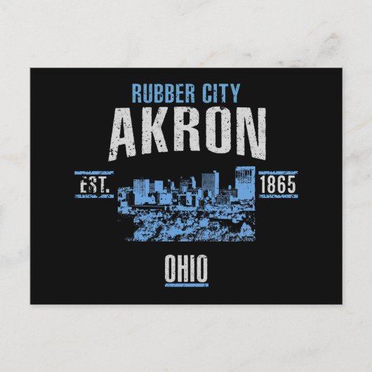 Akron Briefkaart (Voorkant)