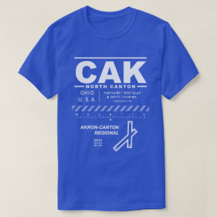 Akron-Canton Airport CAK Tee Shirt
