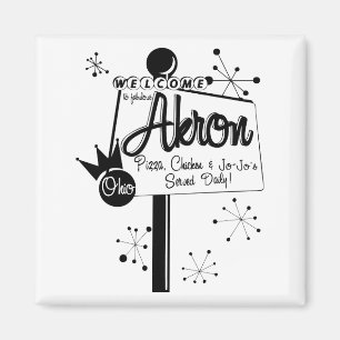 Akron Jojo's & Chicken Magneet