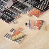 Akron Main Street Cityscape Jigzaag Puzzle Legpuzzel (Zijkant)