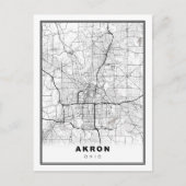 Akron Map Feestdagenkaart (Voorkant)