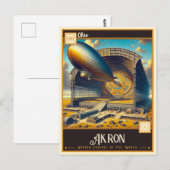 Akron, Ohio | Briefkaart (Voorkant / Achterkant)