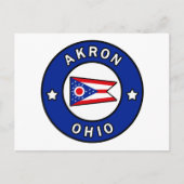 Akron Ohio Briefkaart (Voorkant)