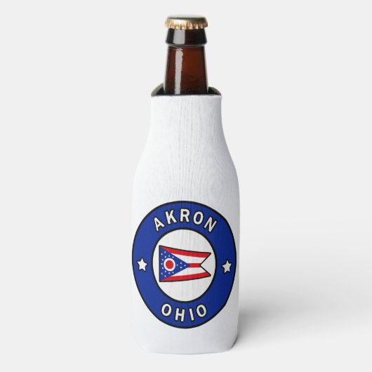 Akron Ohio Flesjeskoeler (Fles Voorkant)