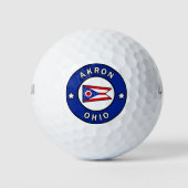 Akron Ohio Golfballen (Voorkant)