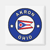 Akron Ohio Magneet (Voorkant)