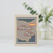 Akron, Ohio Postcard - Travel Postcard v2 Briefkaart (Staand voorkant)