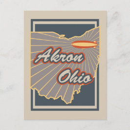 Akron, Ohio Postcard - Travel Postcard v2 Briefkaart