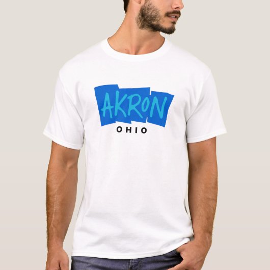 Akron, Ohio T-shirt (Voorkant)