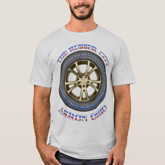 Akron Rubber City Shirt... T-shirt (Voorkant)