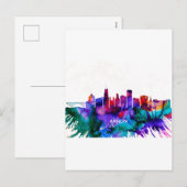 Akron Skyline Feestdagenkaart (Voorkant / Achterkant)