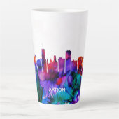 Akron Skyline Latte Mok (Voorkant)