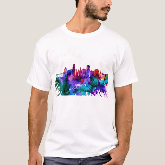 Akron Skyline T-shirt (Voorkant)