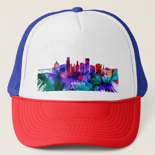 Akron Skyline Trucker Pet (Voorkant)