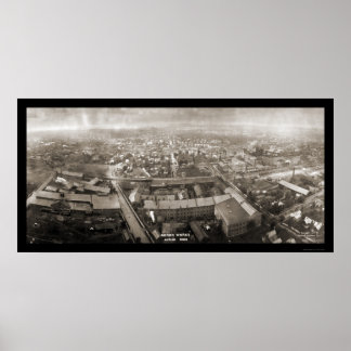 Akron Works Ohio Foto 1907 Poster