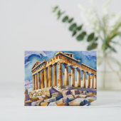 Akropolis Athene, Griekenland Briefkaart (Staand voorkant)