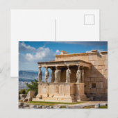 Akropolis Athene, Griekenland Briefkaart (Voorkant / Achterkant)