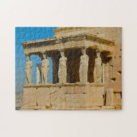 Akropolis Athene Griekenland. Legpuzzel (Horizontaal)