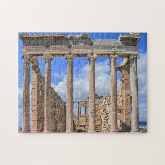 Akropolis Athene Griekenland. Legpuzzel (Horizontaal)