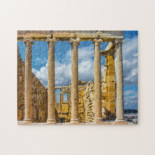 Akropolis Athene Griekenland. Legpuzzel (Horizontaal)